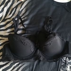 Killstar Lace Trimmed Strappy Bra